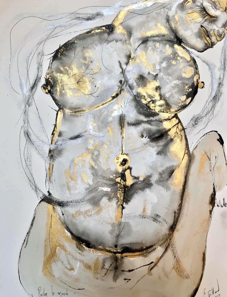 Porter le monde — œuvre d’Émilie Teillaud