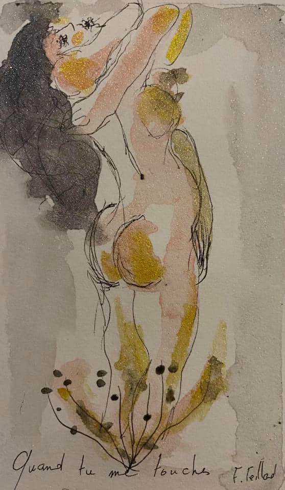 Quand tu me touches — œuvre d’Émilie Teillaud