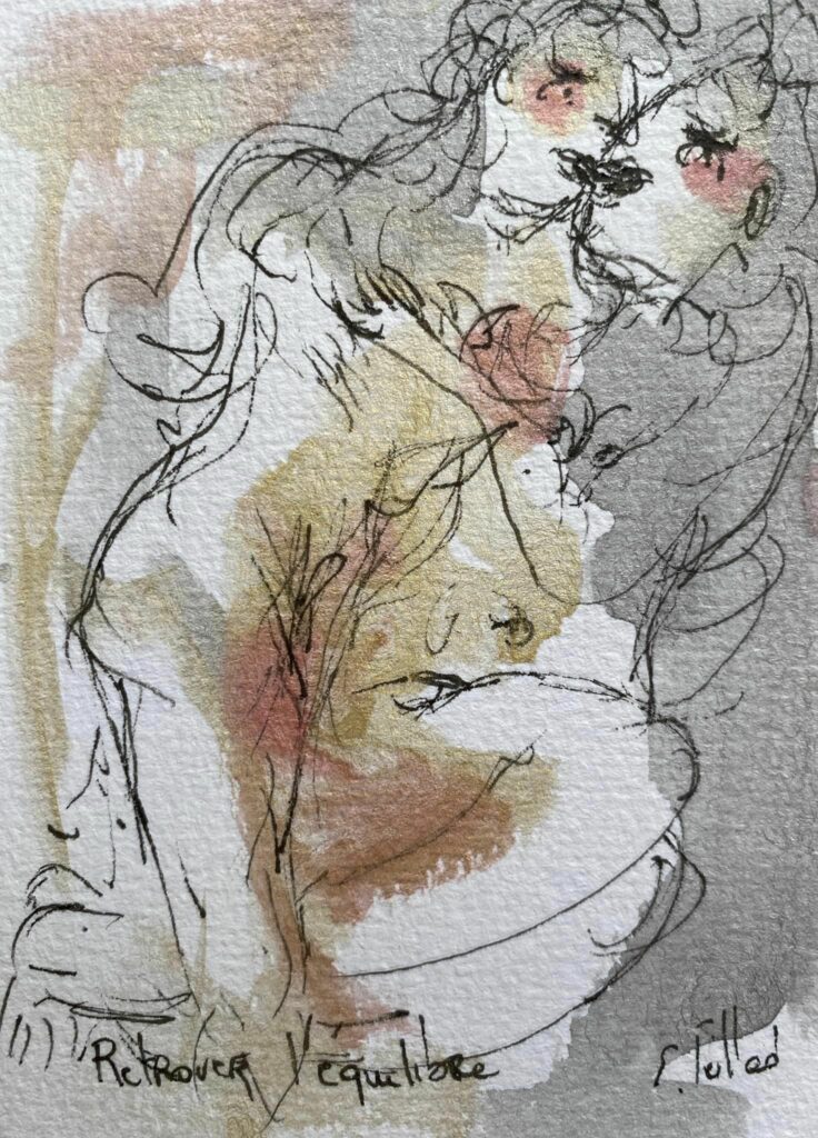 Retrouver l&rsquo;équilibre — œuvre d’Émilie Teillaud