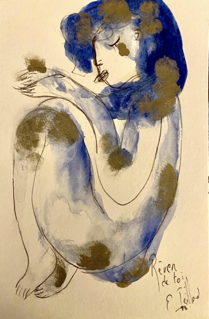 Rêver de toi — œuvre d’Émilie Teillaud