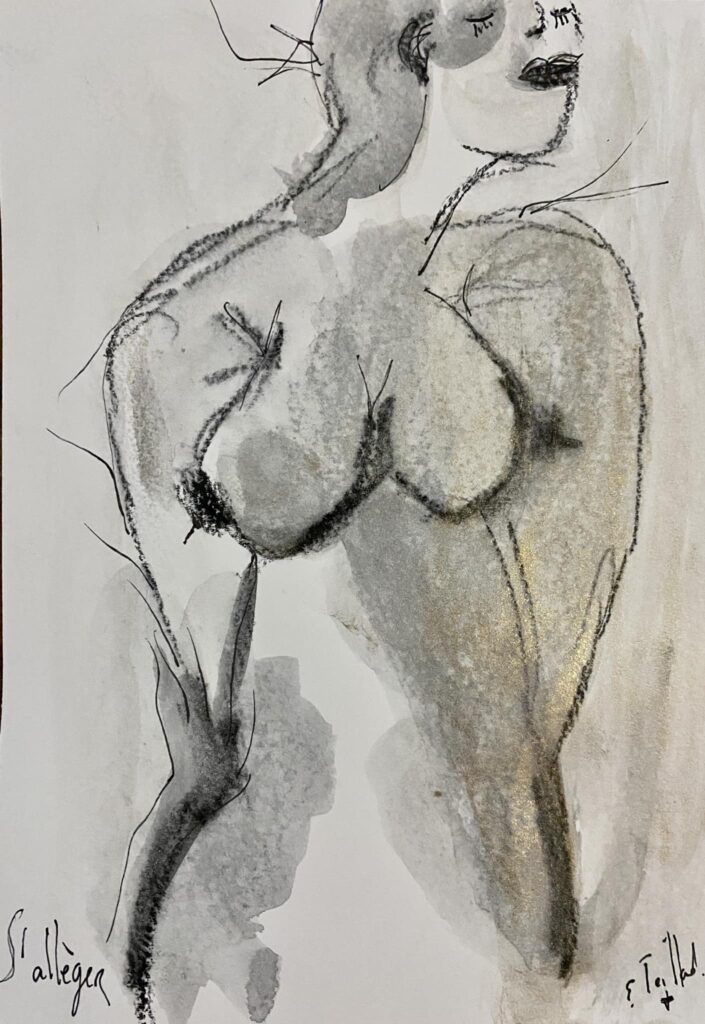 S&rsquo;alléger — œuvre d’Émilie Teillaud