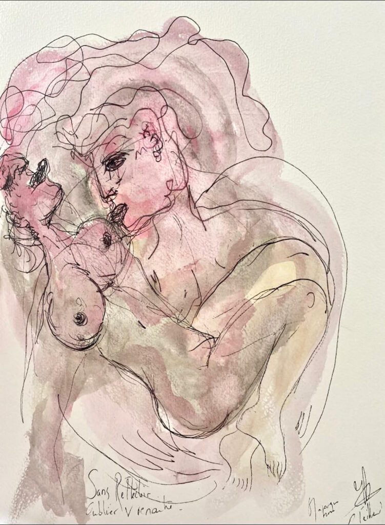 Sans réfléchir — œuvre d’Émilie Teillaud
