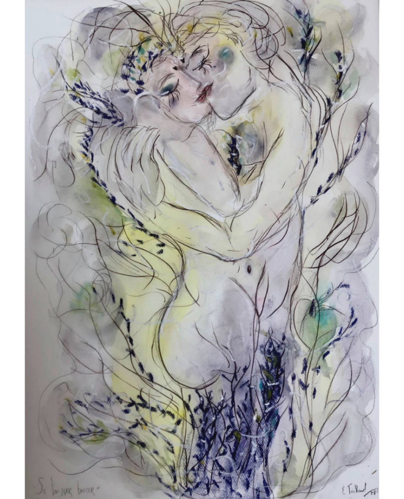 Se laisser bercer — œuvre d’Émilie Teillaud