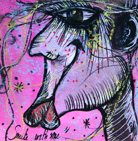 Smile with me — œuvre d’Émilie Teillaud