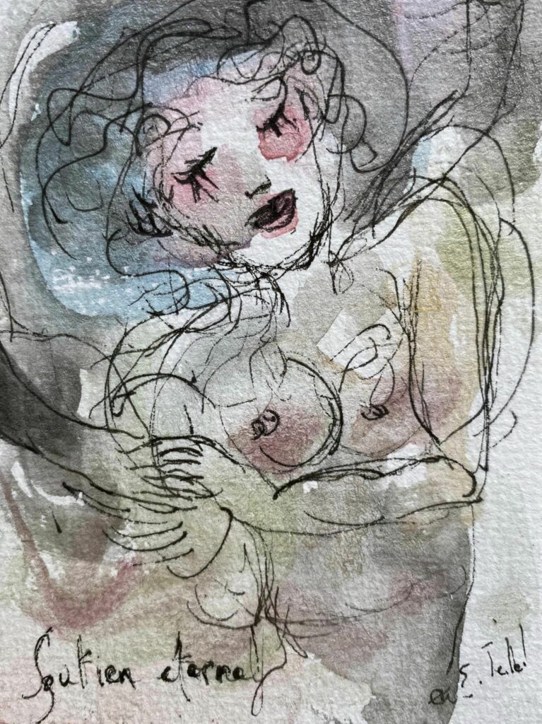 Soutien éternel — œuvre d’Émilie Teillaud