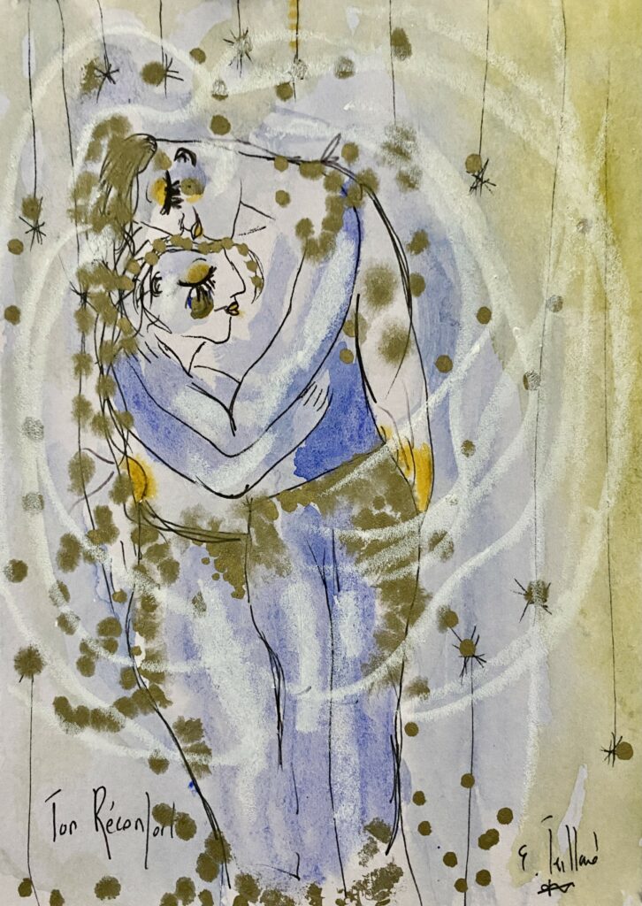Ton réconfort — œuvre d’Émilie Teillaud