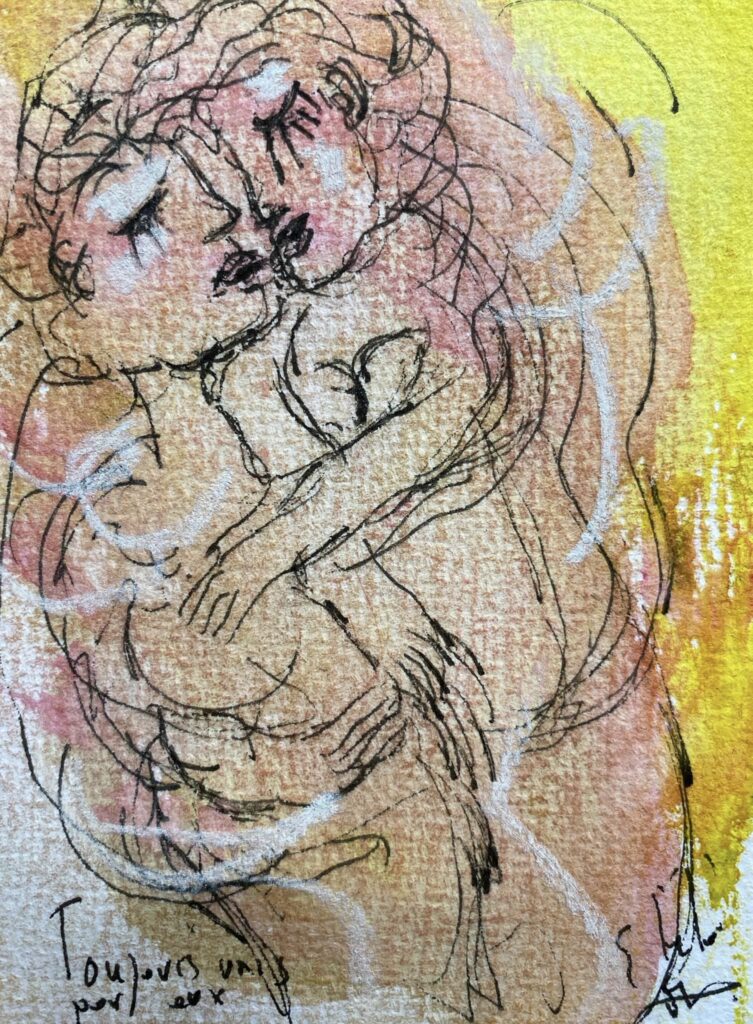 Toujours unis pour eux — œuvre d’Émilie Teillaud