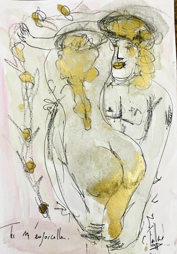 Tu m&rsquo;ensorcelles — œuvre d’Émilie Teillaud