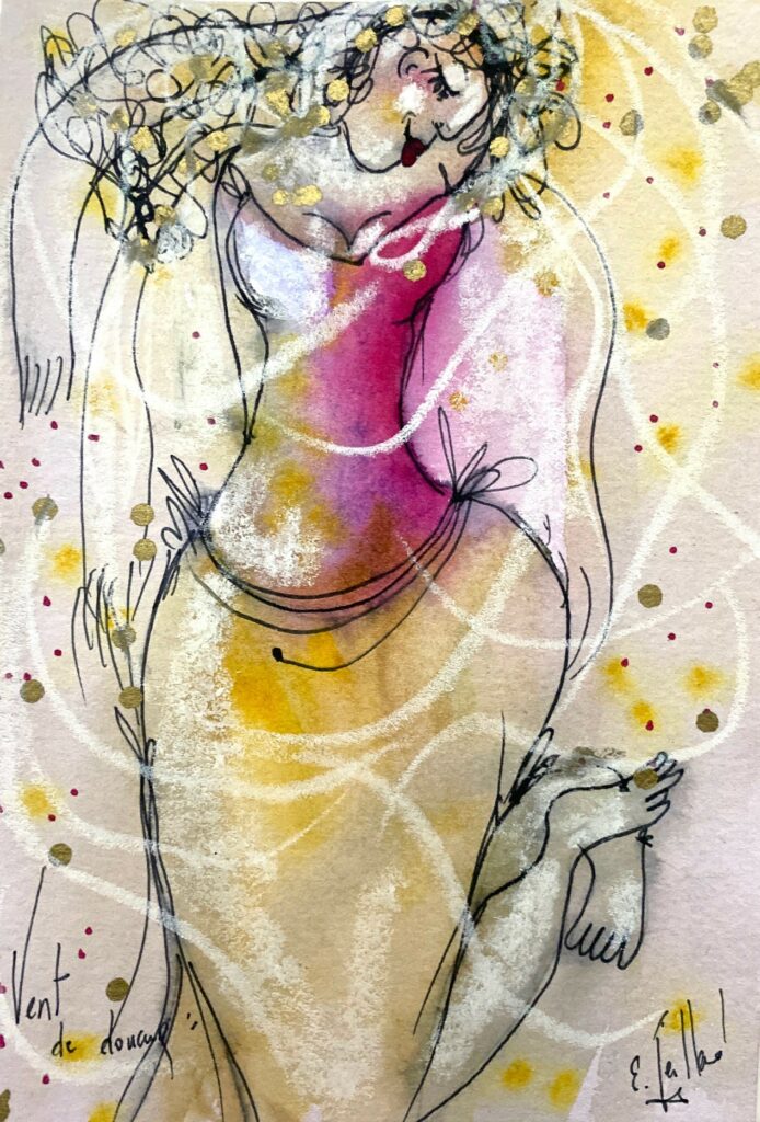 Vent de douceur — œuvre d’Émilie Teillaud