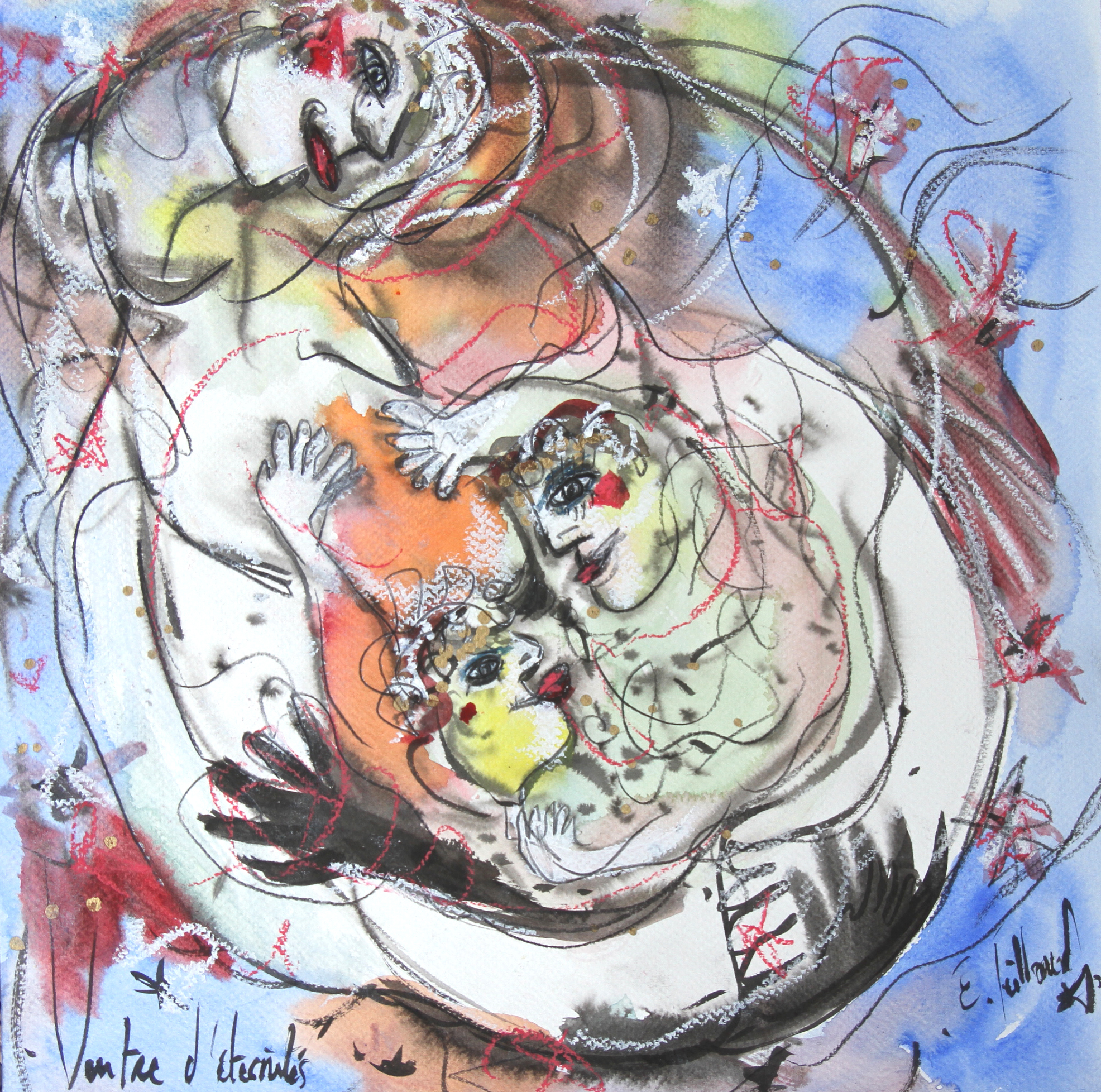 Ventre d'éternités dessin