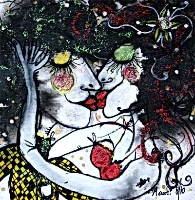 A Mort — œuvre d’Émilie Teillaud