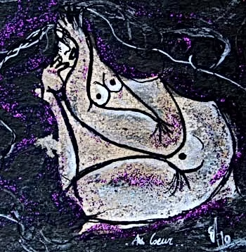 Au coeur — œuvre d’Émilie Teillaud