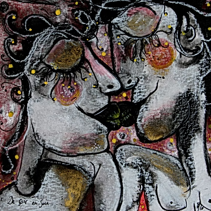 De soir en soir — œuvre d’Émilie Teillaud