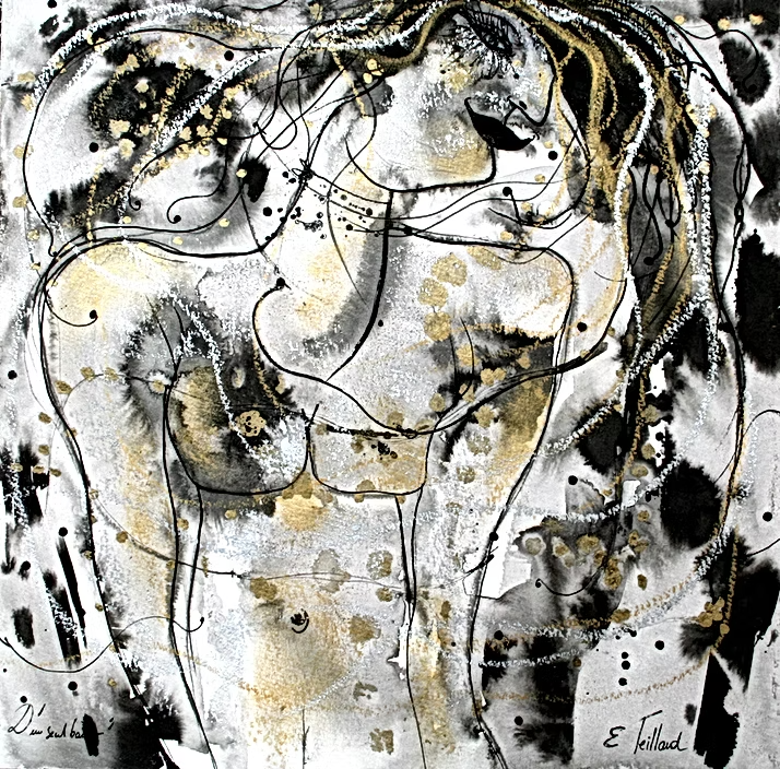 D&rsquo;un seul baiser — œuvre d’Émilie Teillaud