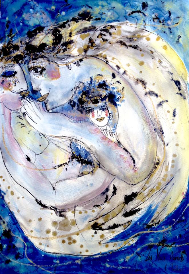 Les yeux ouverts — œuvre d’Émilie Teillaud