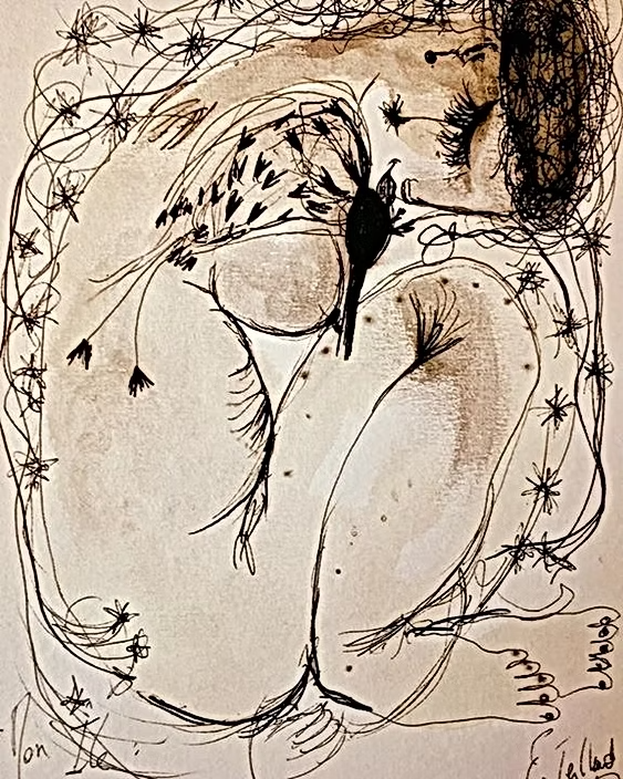 Mon île — œuvre d’Émilie Teillaud