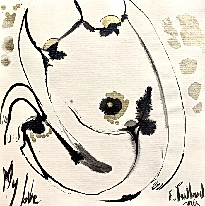 My love — œuvre d’Émilie Teillaud
