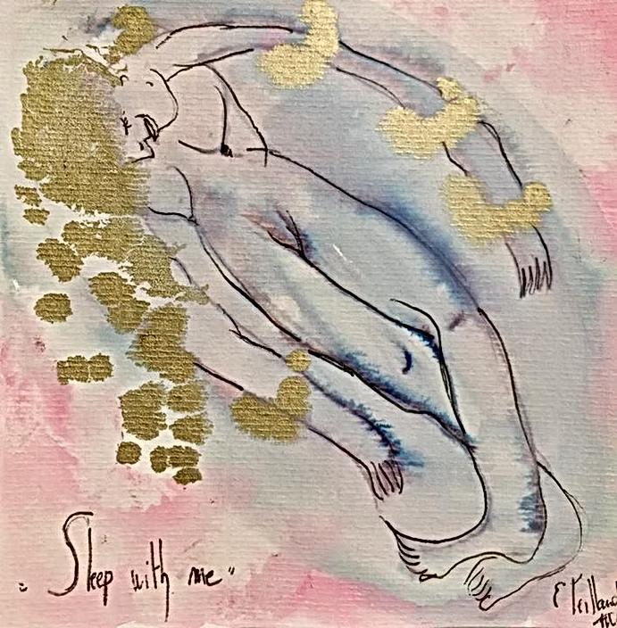 Sleep with me — œuvre d’Émilie Teillaud